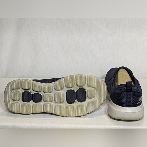 NEW Skechers Mens GO Walk Evolution Ultra-IMPEC Sneakers Sz 12.5 Extra Wide blue - Picture 3 of 4